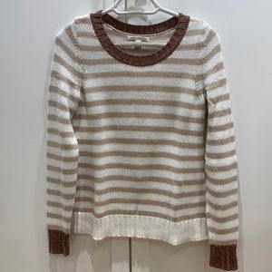 Banana Republic striped cotton sweater size S